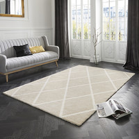 Scandinavisch vloerkleed – Maniac Beige Creme Lunel