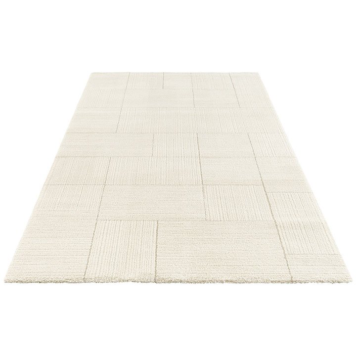 Scandinavisch vloerkleed - Glow Creme/Grijs Castres - 2