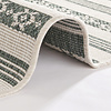 Vloerkleed - Fiji Groen/Creme 