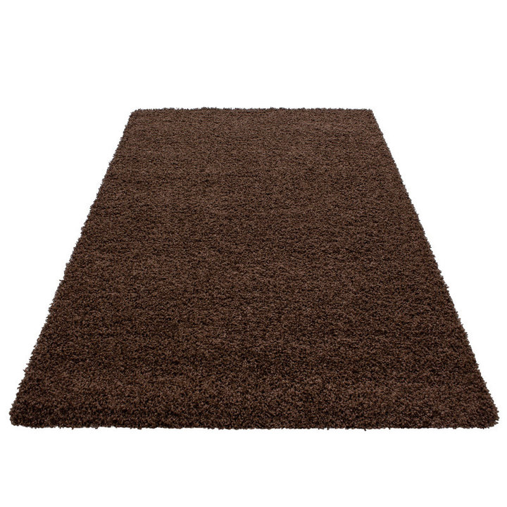 Hoogpolig vloerkleed - Sade Bruin - 1