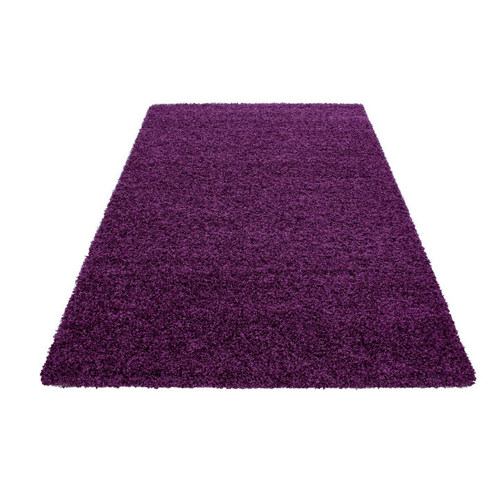 Hoogpolig vloerkleed - Sade Paars - 1