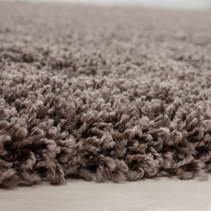 Hoogpolig vloerkleed - Sade Taupe - 2