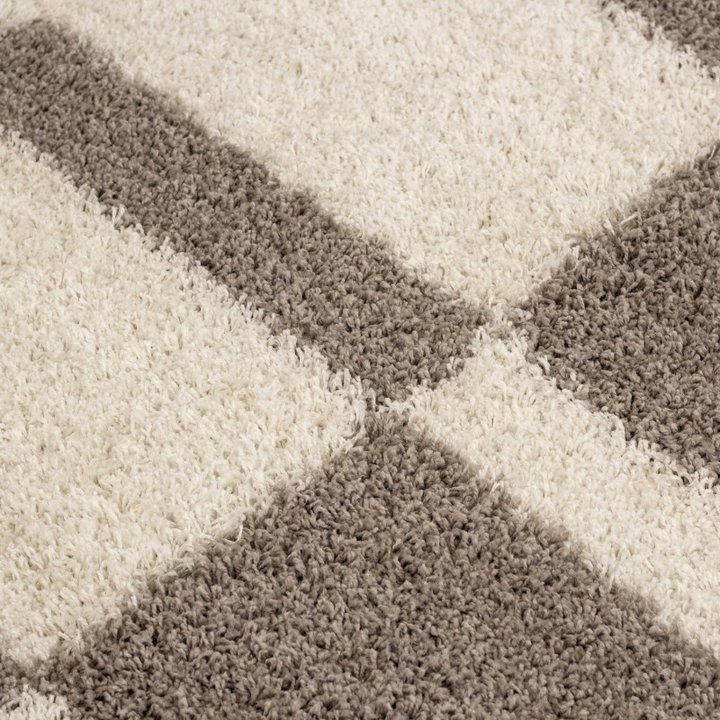 Hoogpolig vloerkleed - Gala Beige - 2