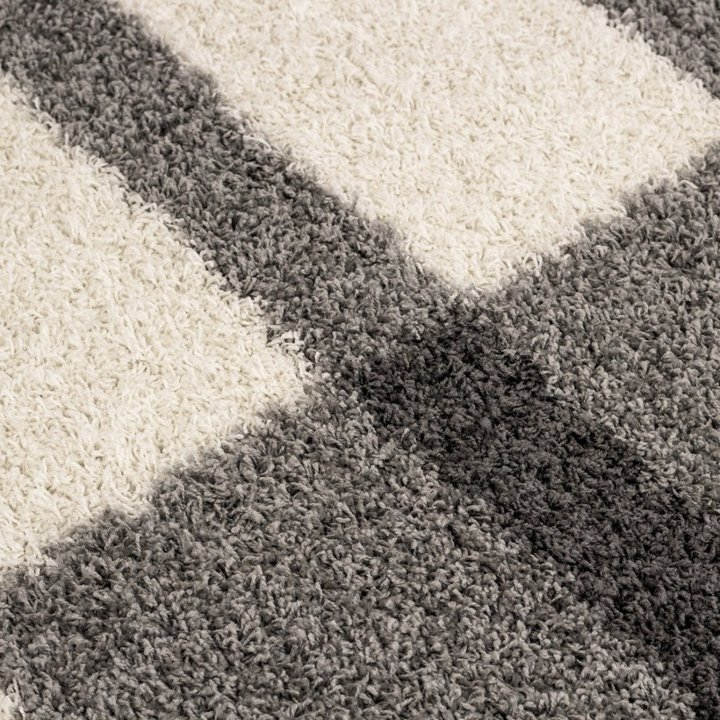 Hoogpolig vloerkleed - Gala Licht Grijs - 2