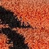 Rond Hoogpolig vloerkleed - Fun Oranje - thumbnail 2