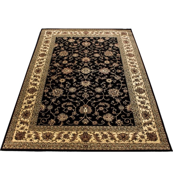 Oosters vloerkleed - Marrakesh Zwart 210 - 1