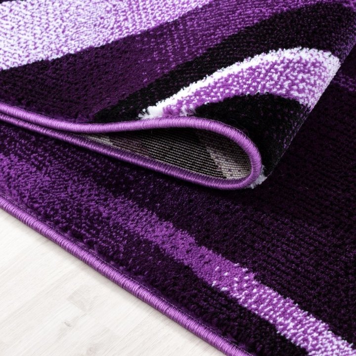 Modern vloerkleed - Jena Paars 9210 - 3
