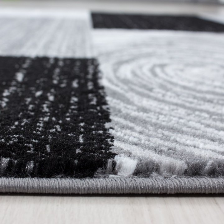 Modern vloerkleed - Jena Zwart 9220 - 2