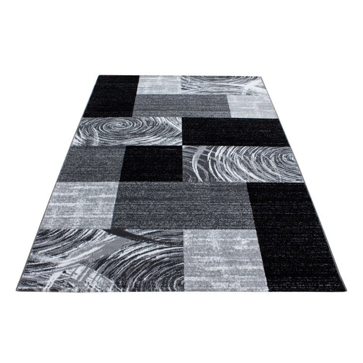 Modern vloerkleed - Jena Zwart 9220 - 1
