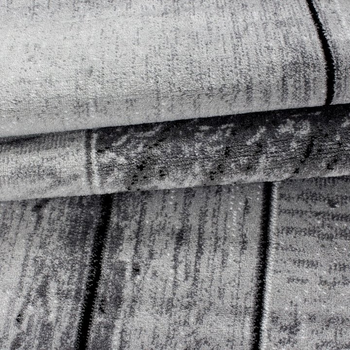 Modern vloerkleed - Jena Zwart 9260 - 3