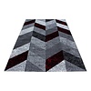 Modern vloerkleed - Plus Rood 8006