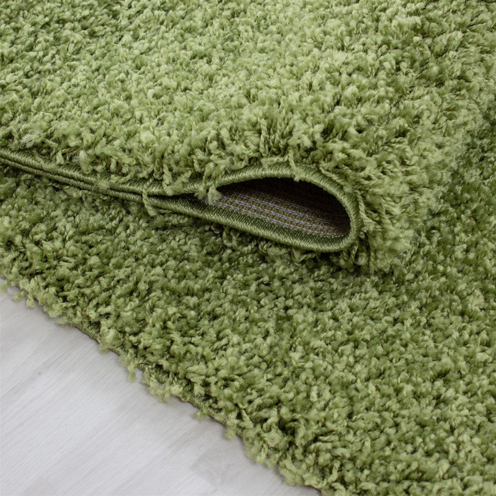 Hoogpolig vloerkleed - Life Groen - 3