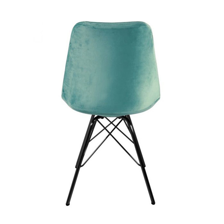 Stoel Velvet - Mintgroen - 2