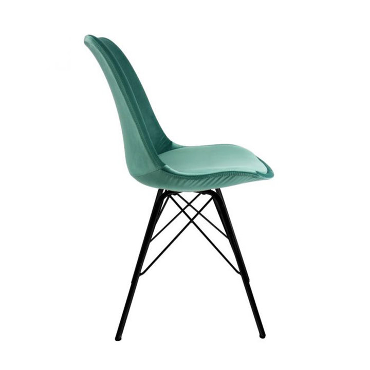 Stoel Velvet - Mintgroen - 3