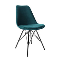 Stoel Velvet - Blauw