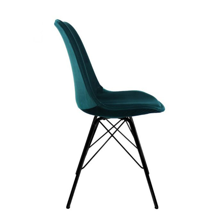 Stoel Velvet - Blauw - 3
