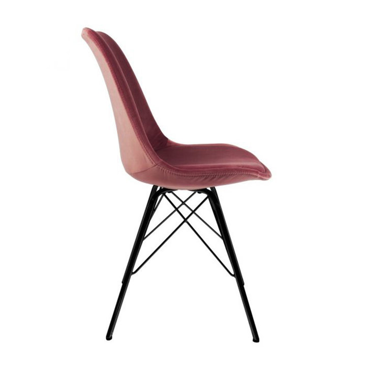 Stoel Velvet - Roze - 2