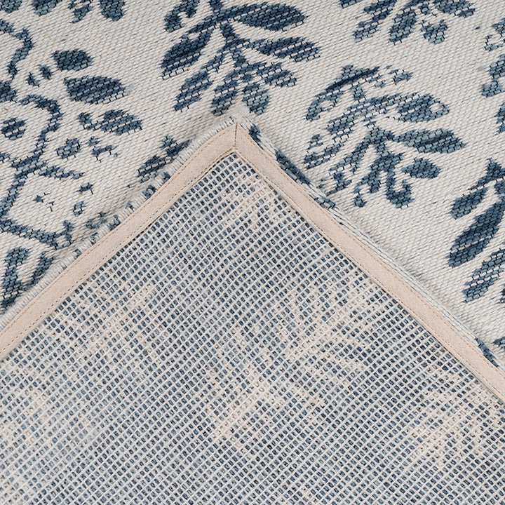 Buiten vloerkleed - Yerzy Blauw/Gemeleerd - 3