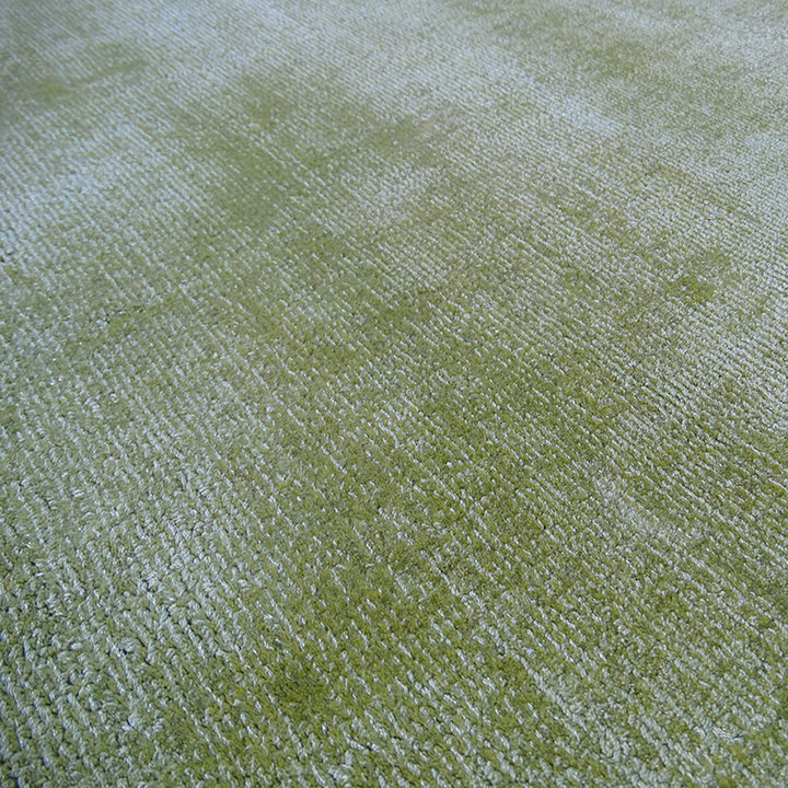 Viscose vloerkleed - Lev Groen - 4