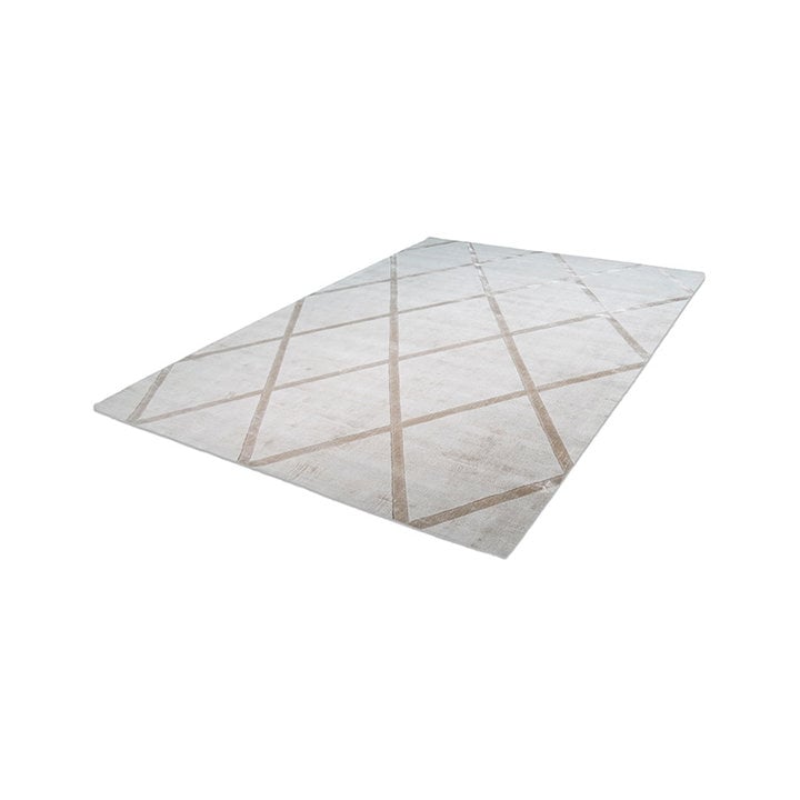 Viscose vloerkleed - Lev Lines Ivoor - 2