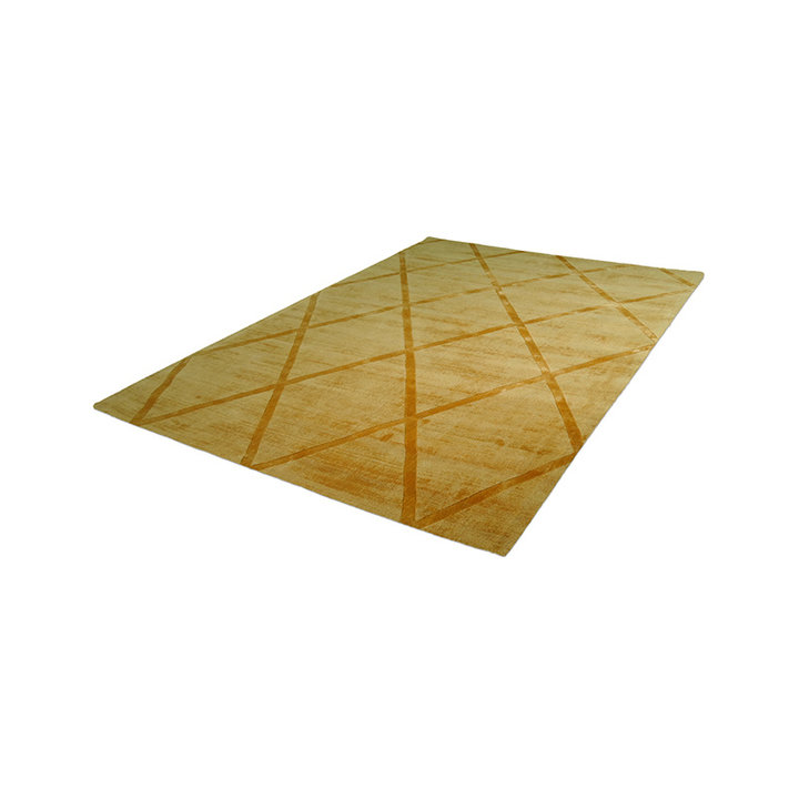 Viscose vloerkleed - Lev Lines Geel - 2