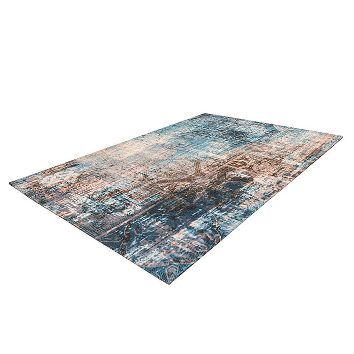 Astec vloerkleed - Isa 300 Blauw/Bruin - 2