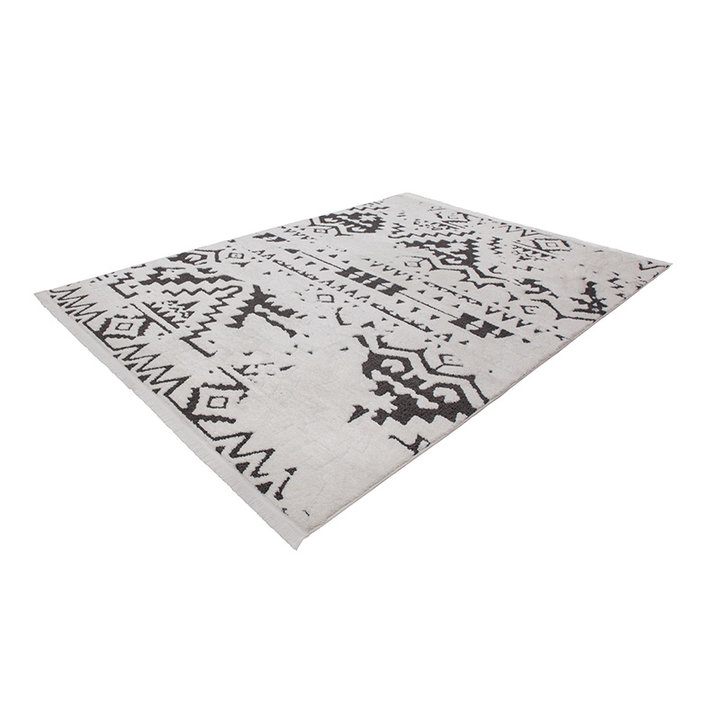 Berber vloerkleed - Agaat 110 Grijs/Wit - 2
