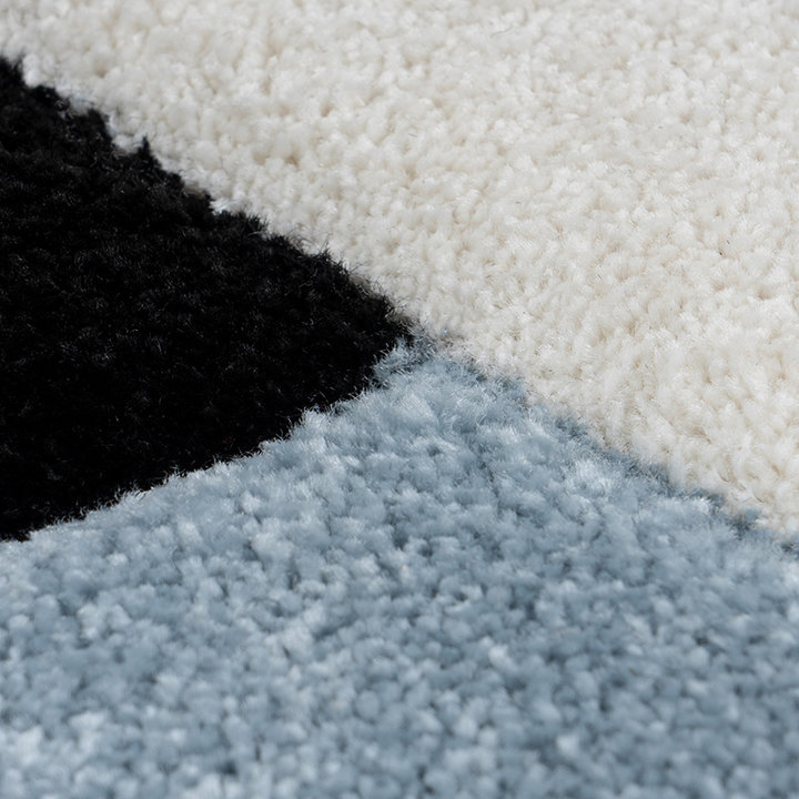 Kindervloerkleed - Atlantisch Panda Blauw - 3
