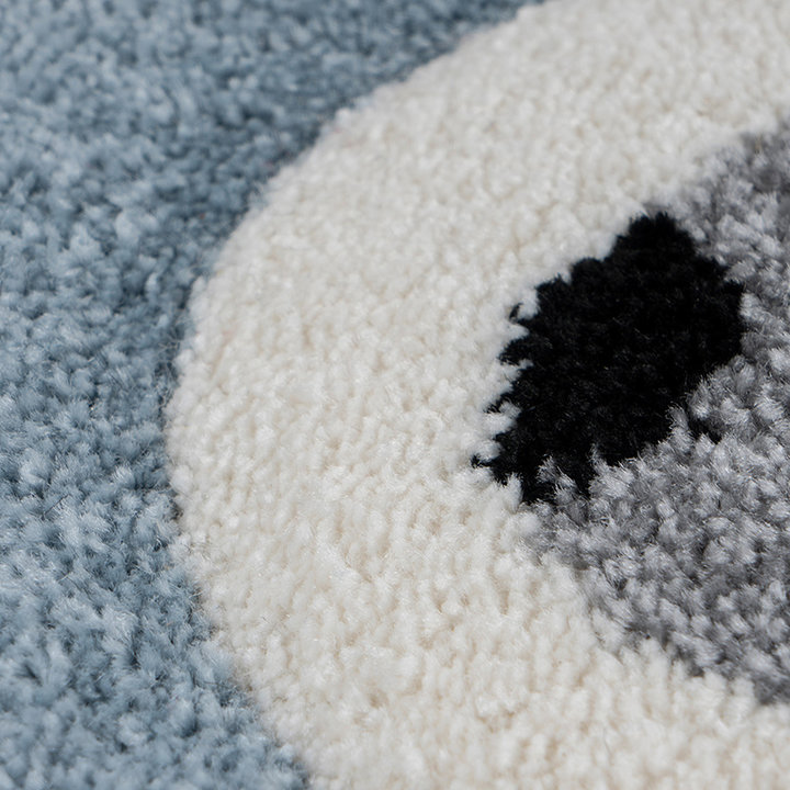 Kindervloerkleed - Atlantisch Beertje Blauw - 3