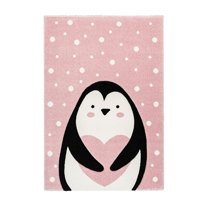 Kindervloerkleed - Atlantisch Pinguin Roze - 1