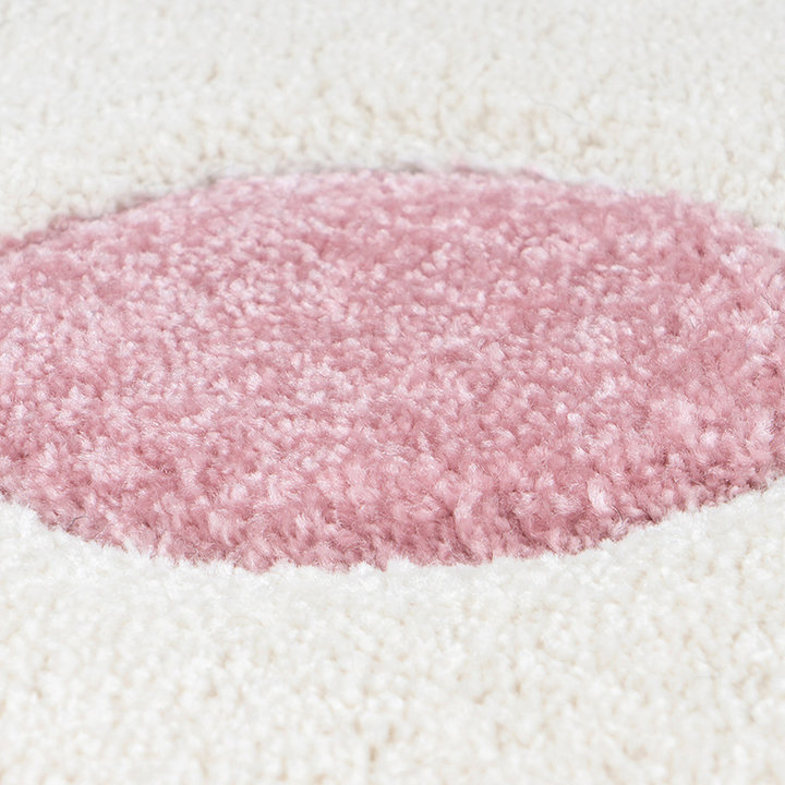 Kindervloerkleed - Atlantisch Wolkje Roze - 3