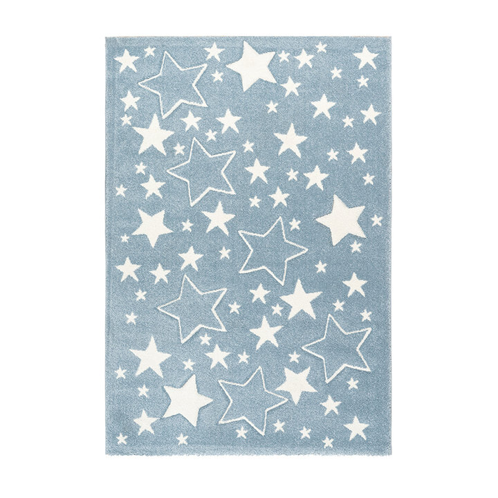 Kindervloerkleed - Atlantisch Sterren Blauw - 1