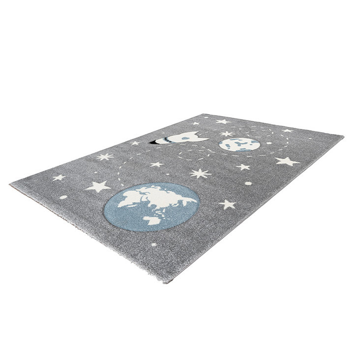 Kindervloerkleed - Atlantisch Sterrenstelsel Zilver - 2