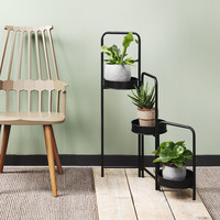 Metalen Plantenbak - Rose Trap zwart