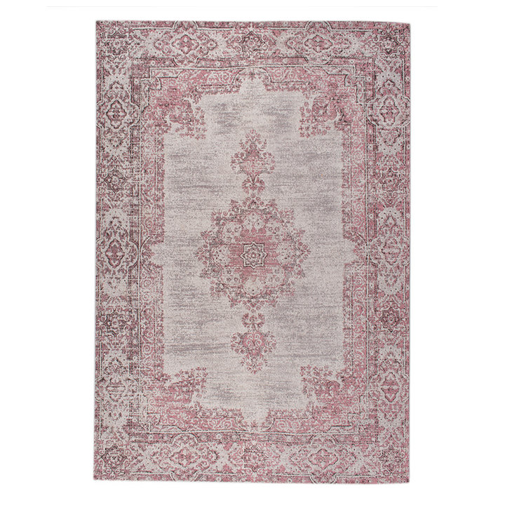 Vintage vloerkleed - Dreams Grijs/Roze - 1