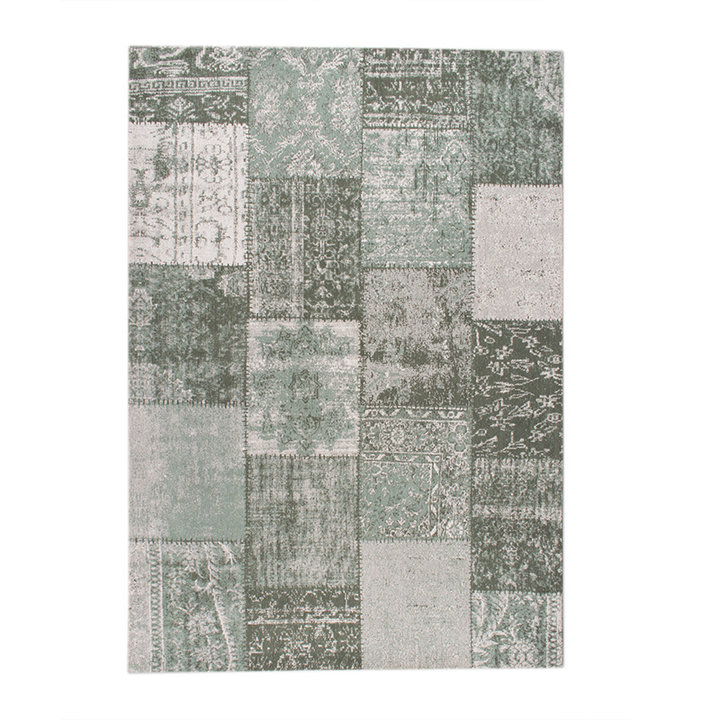 Patchwork vloerkleed - Dreams Groen - 1