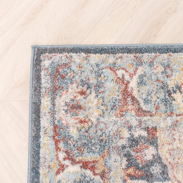 Vintage vloerkleed - Inspire Blauw/Rood No. 216 - 3