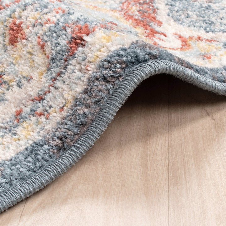 Vintage vloerkleed - Inspire Blauw/Rood No. 216 - 4