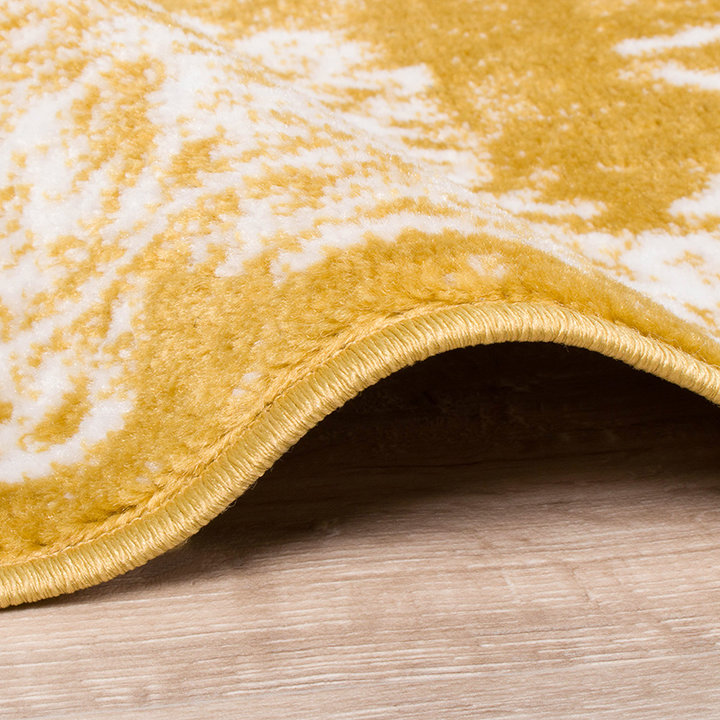 Vintage Vloerkleed - Adore Medaillon Geel - 3