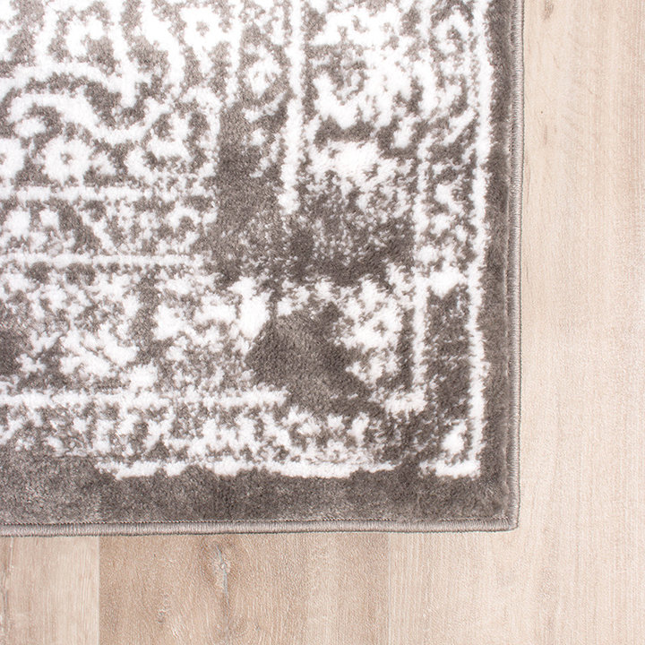 Vintage Vloerkleed - Adore Medaillon Taupe/Grijs - 4
