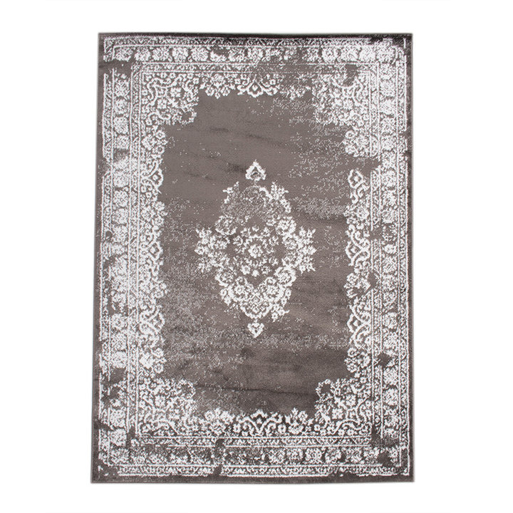Vintage Vloerkleed - Adore Medaillon Taupe/Grijs - 1