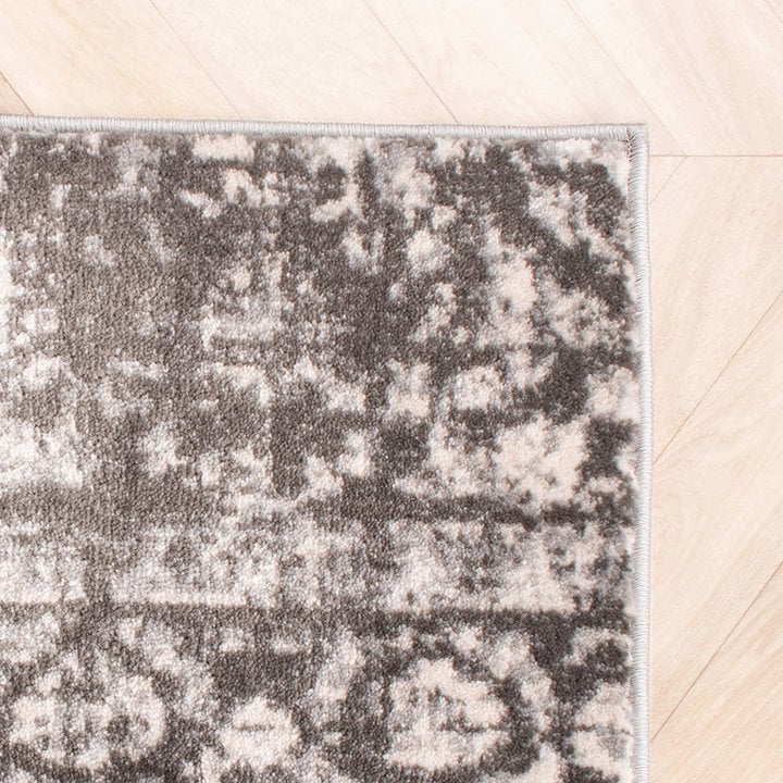 Patchwork vloerkleed - Deep Taupe/Grijs - 3