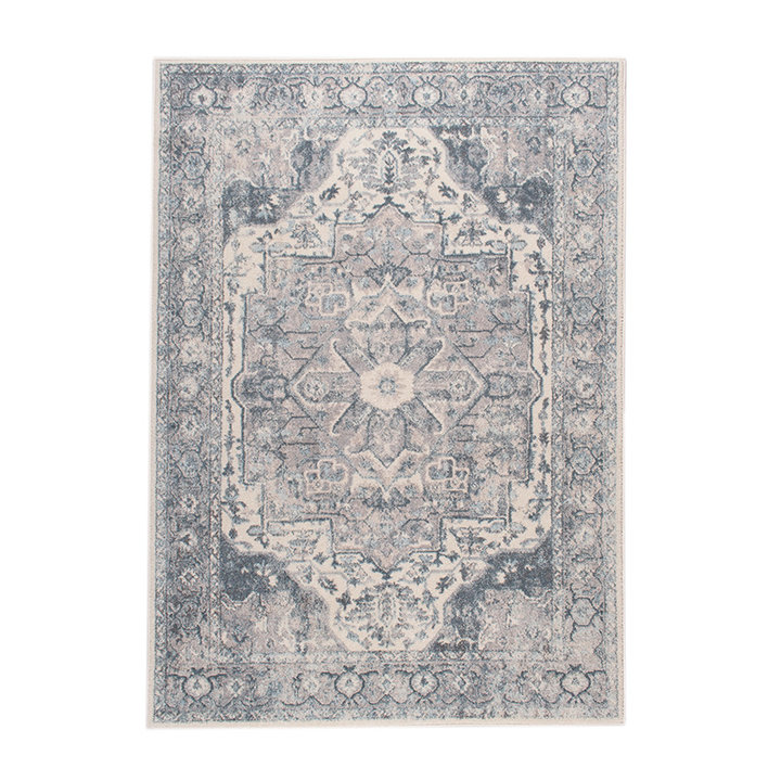 Vintage vloerkleed - Inspire Blauw/Creme No. 218 - 1