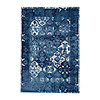 Vintage vloerkleed - Deep Tile  Blauw