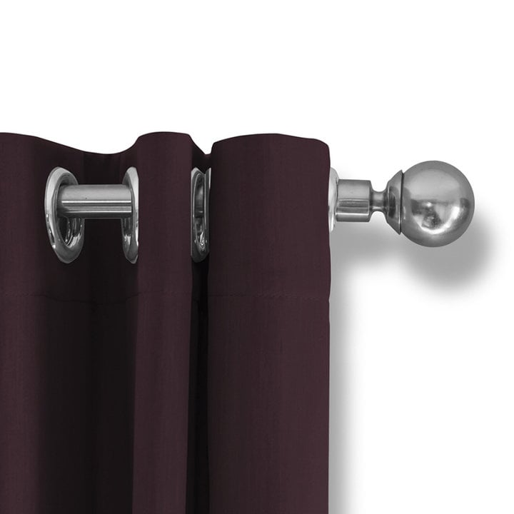 Luxe Verduisterende Gordijnen - Wine - Ringen - 1