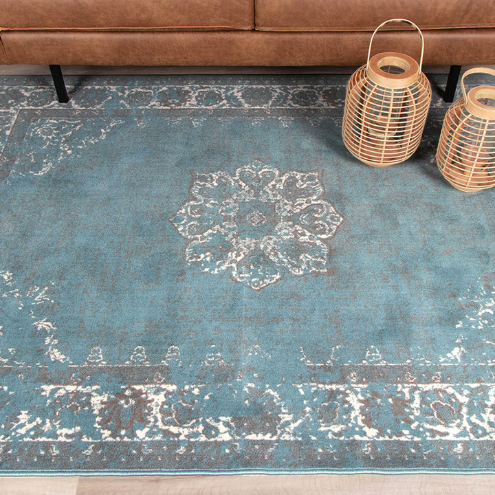 Vintage vloerkleed - Miracle Grijs/Blauw - 2