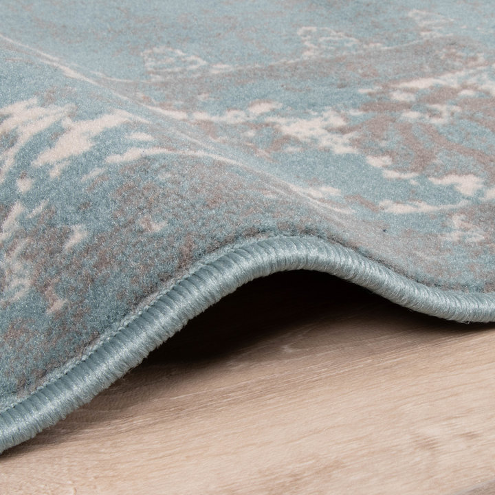 Vintage vloerkleed - Miracle Grijs/Blauw - 4