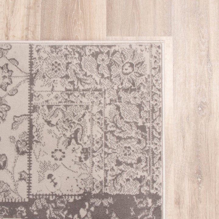 Patchwork vloerkleed - Miracle Grijs/Bruin - 4