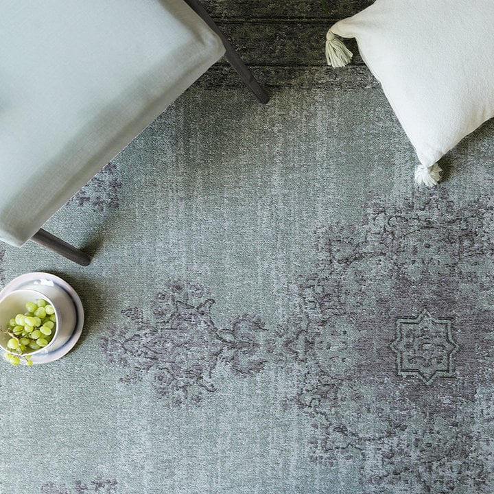 Vintage vloerkleed - Dreams Groen/Grijs - 3