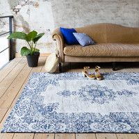 Vintage vloerkleed - Dreams Diep blauw